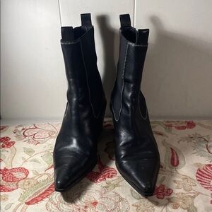 Topshop Black Ankle Boots